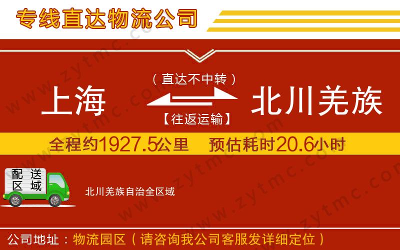 上海到北川羌族自治物流專(zhuān)線