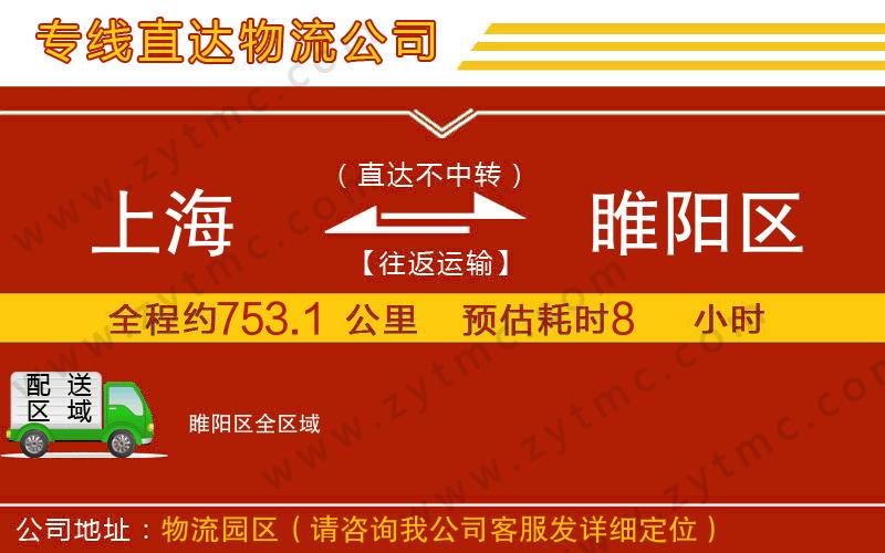 上海到睢陽區(qū)物流公司